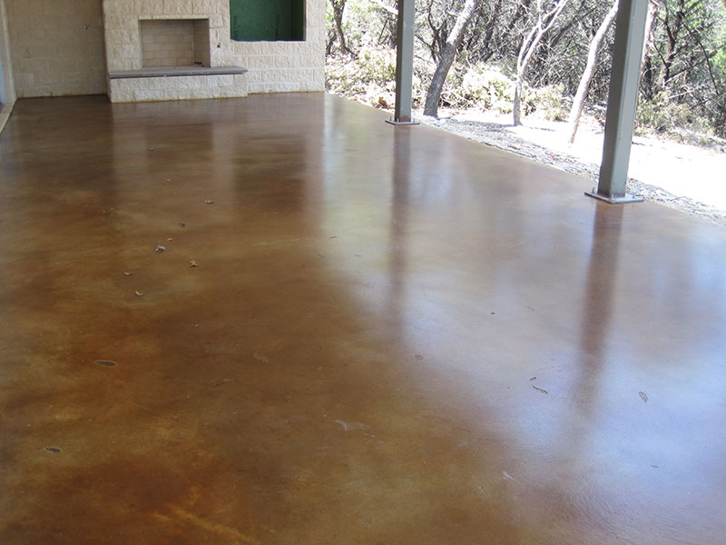 Styles of Stained Concrete Floors